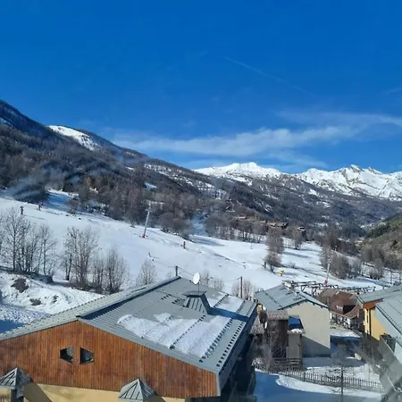 Studio Au Pied Des Pistes Allos Exterior photo